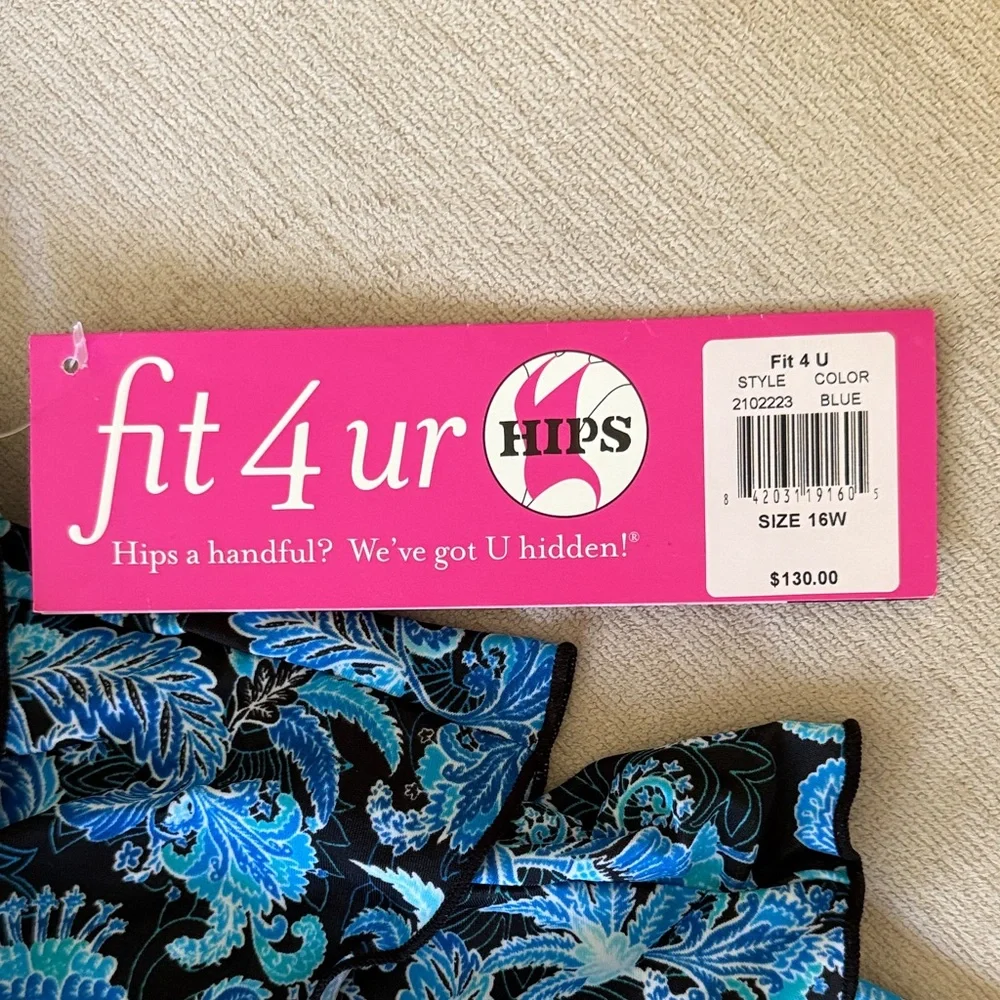 NWT Fit 4 UR hips swimsuit. Form flattering and comfortable - Picture 2 of 6